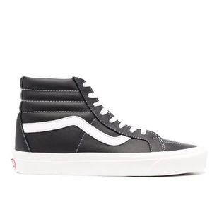 Vans high top old skool leather shoes